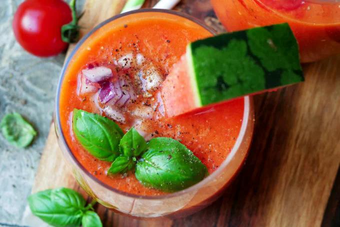 Wassermelonen-Gazpacho