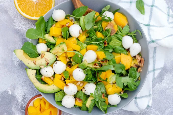 Rucola-Mango-Salat