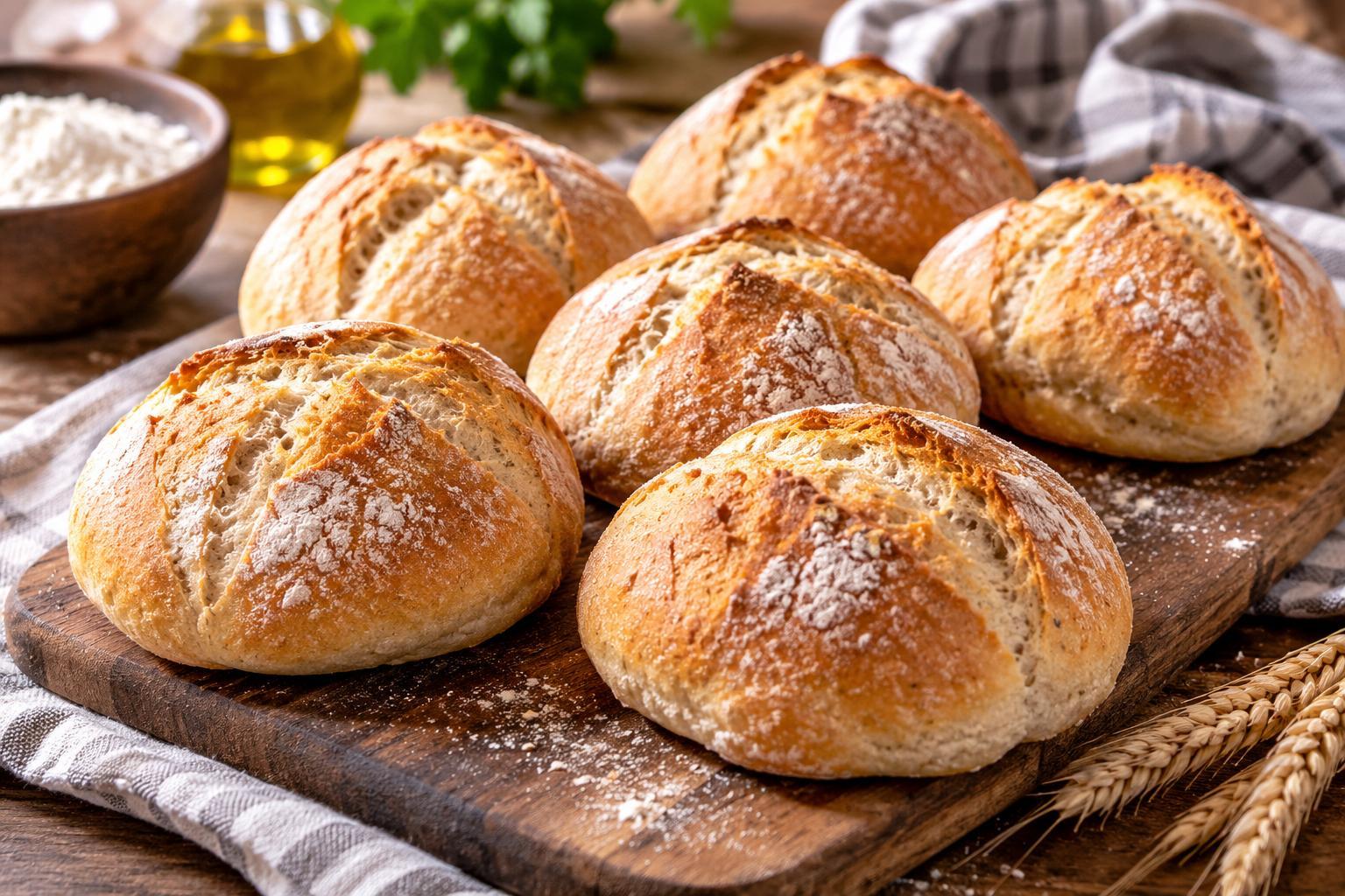 Dinkel-Sandwichbrötchen