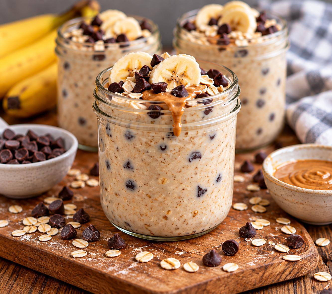 Cookie Dough Overnight Oats